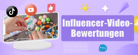 Influencer-Video-Bewertungen